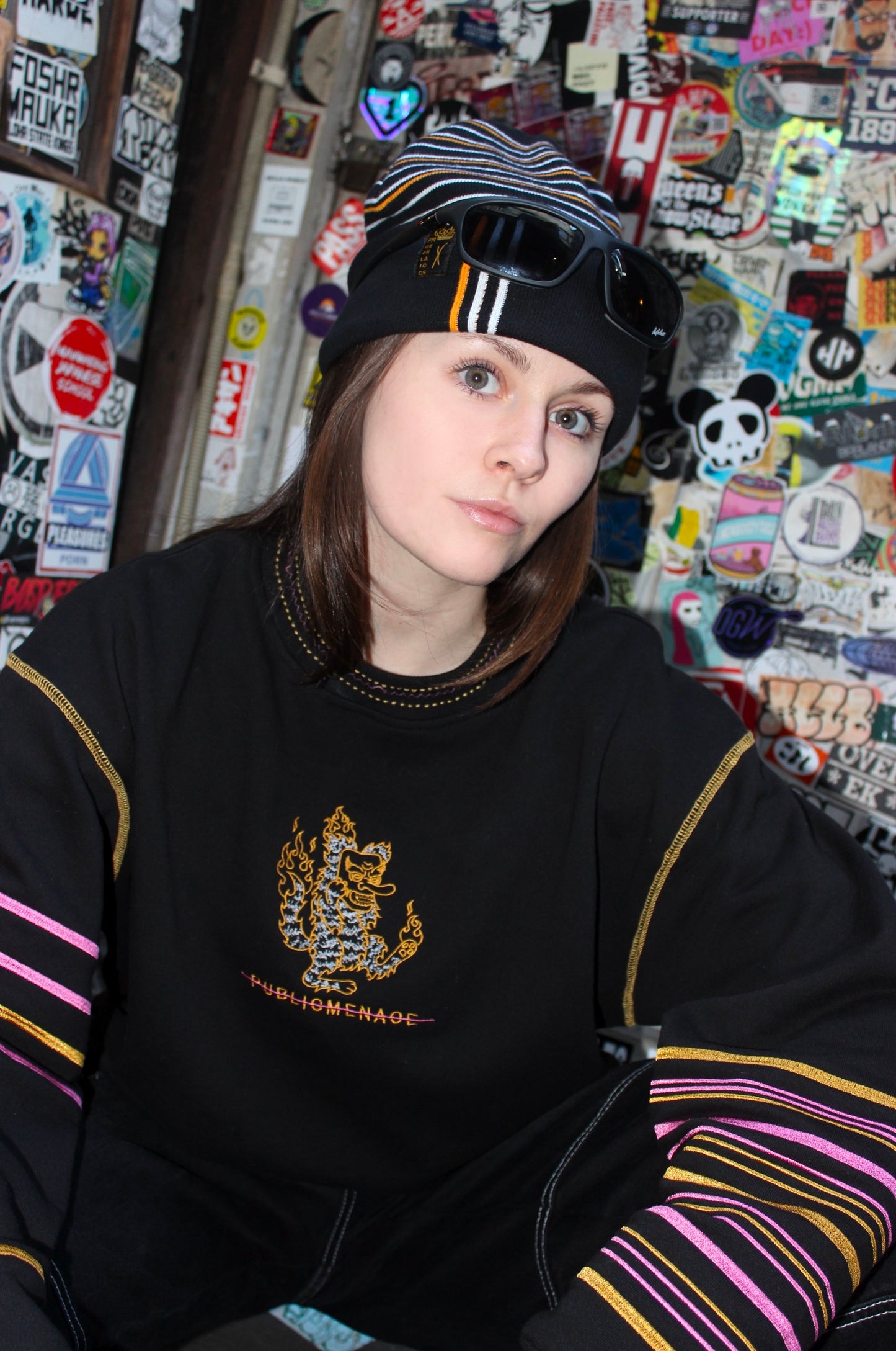 Yōkai Embroidered Crewneck