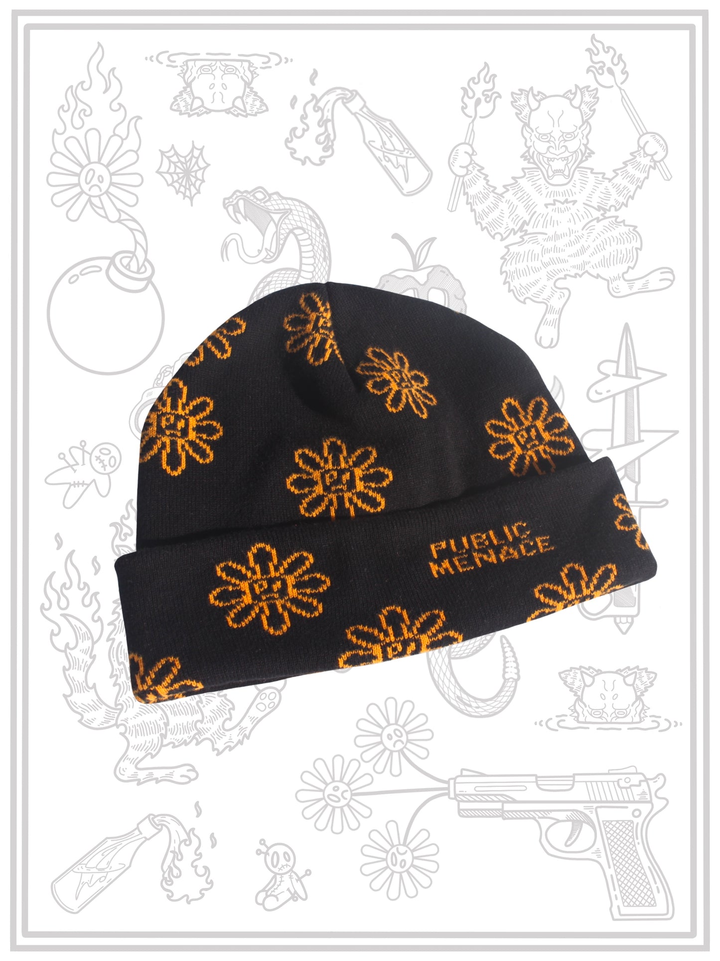 Yellow Dazed Beanie