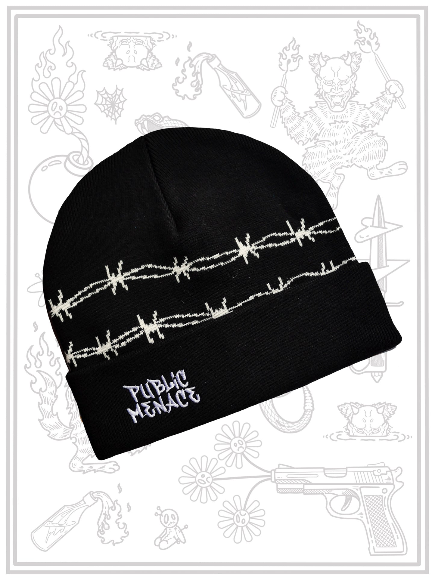 Barb Wire Beanie