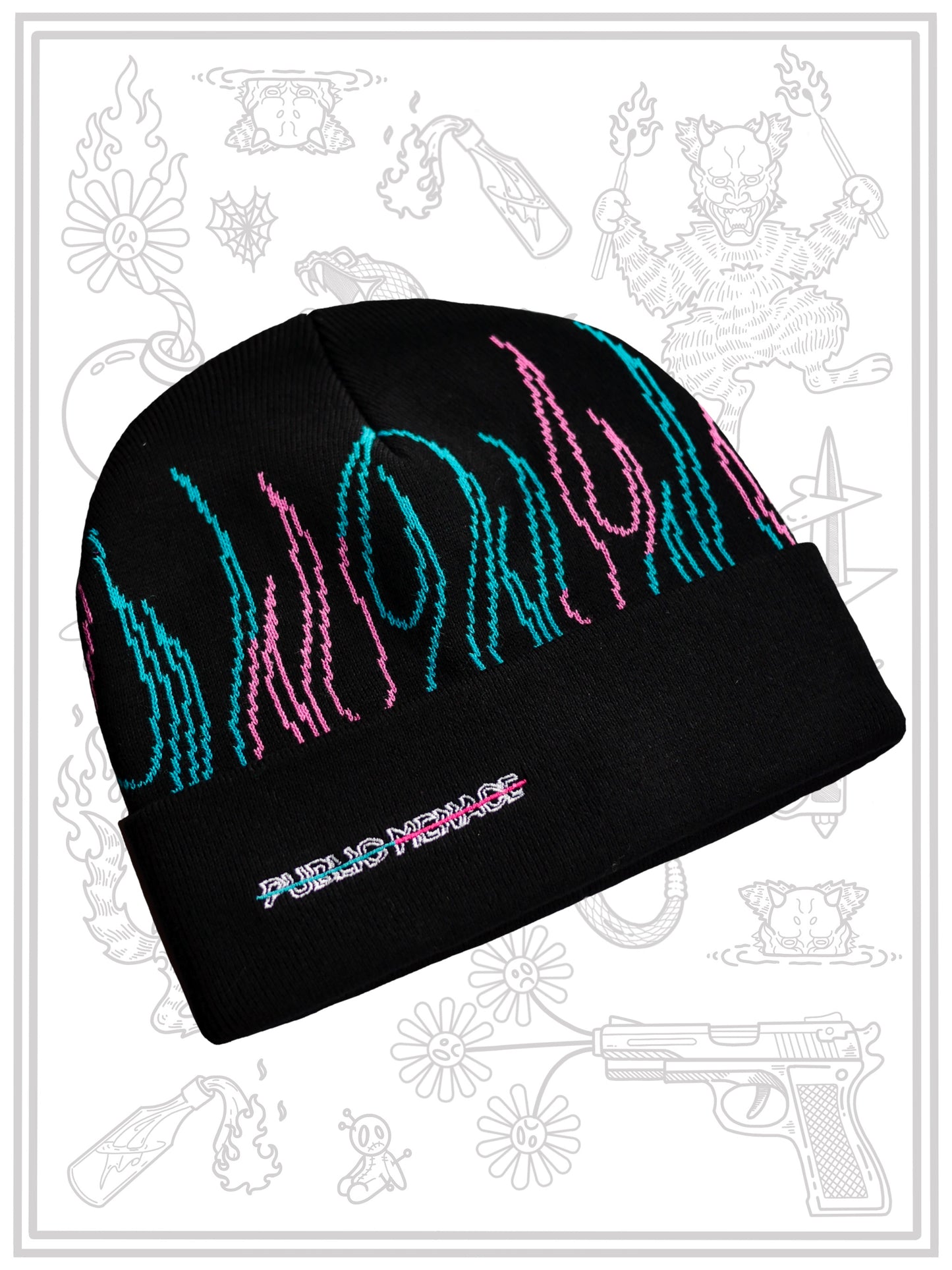 Flame Beanie