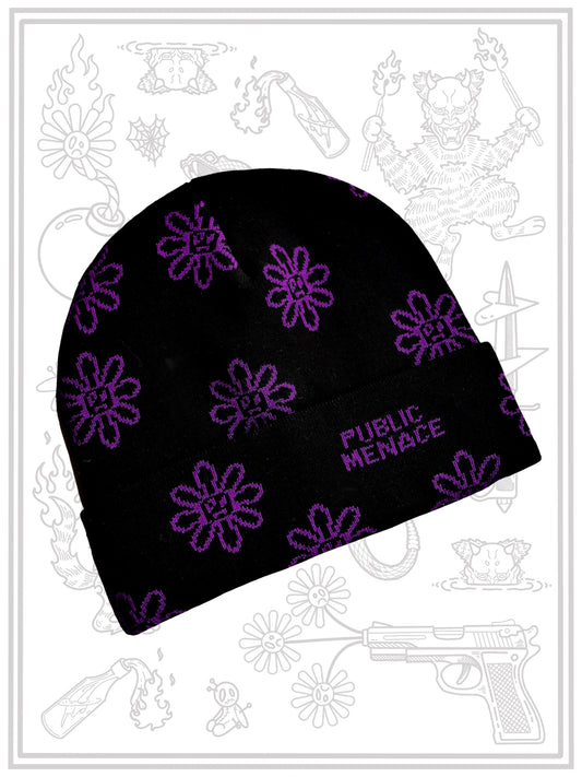 Purple Dazed Beanie