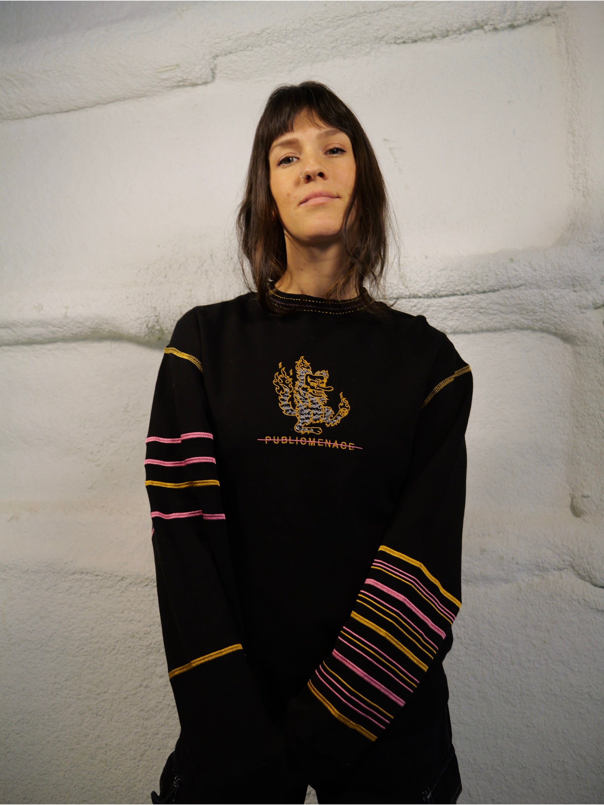 Yōkai Embroidered Crewneck