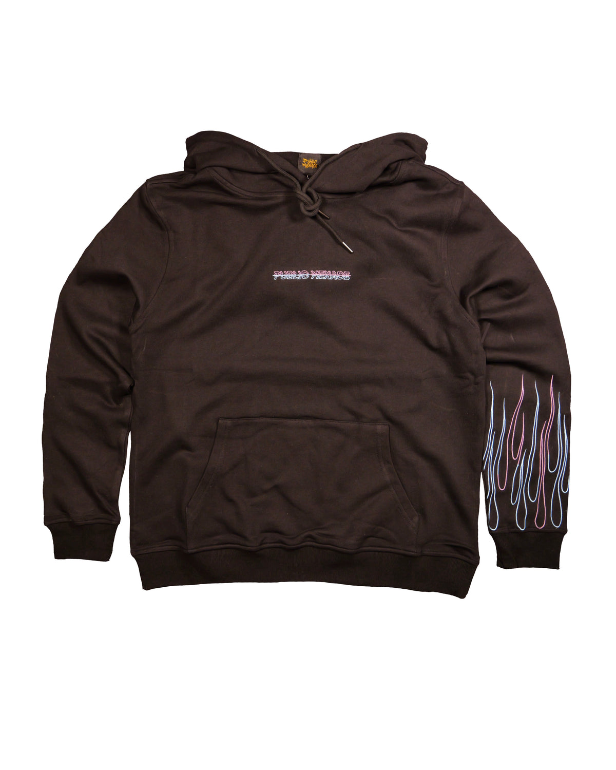 Black Flame Hoodie – Public Menace Apparel