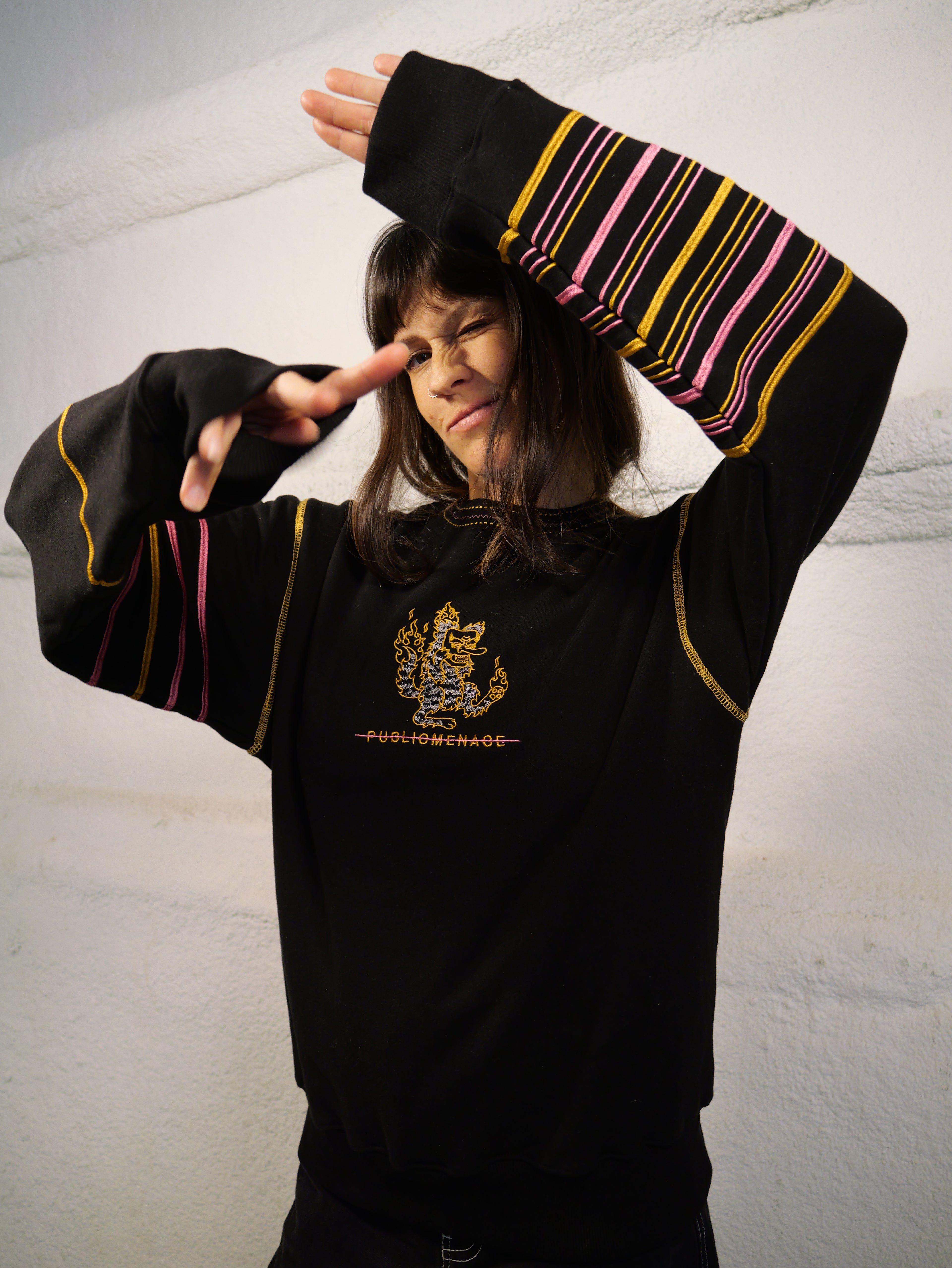 Yōkai Embroidered Crewneck