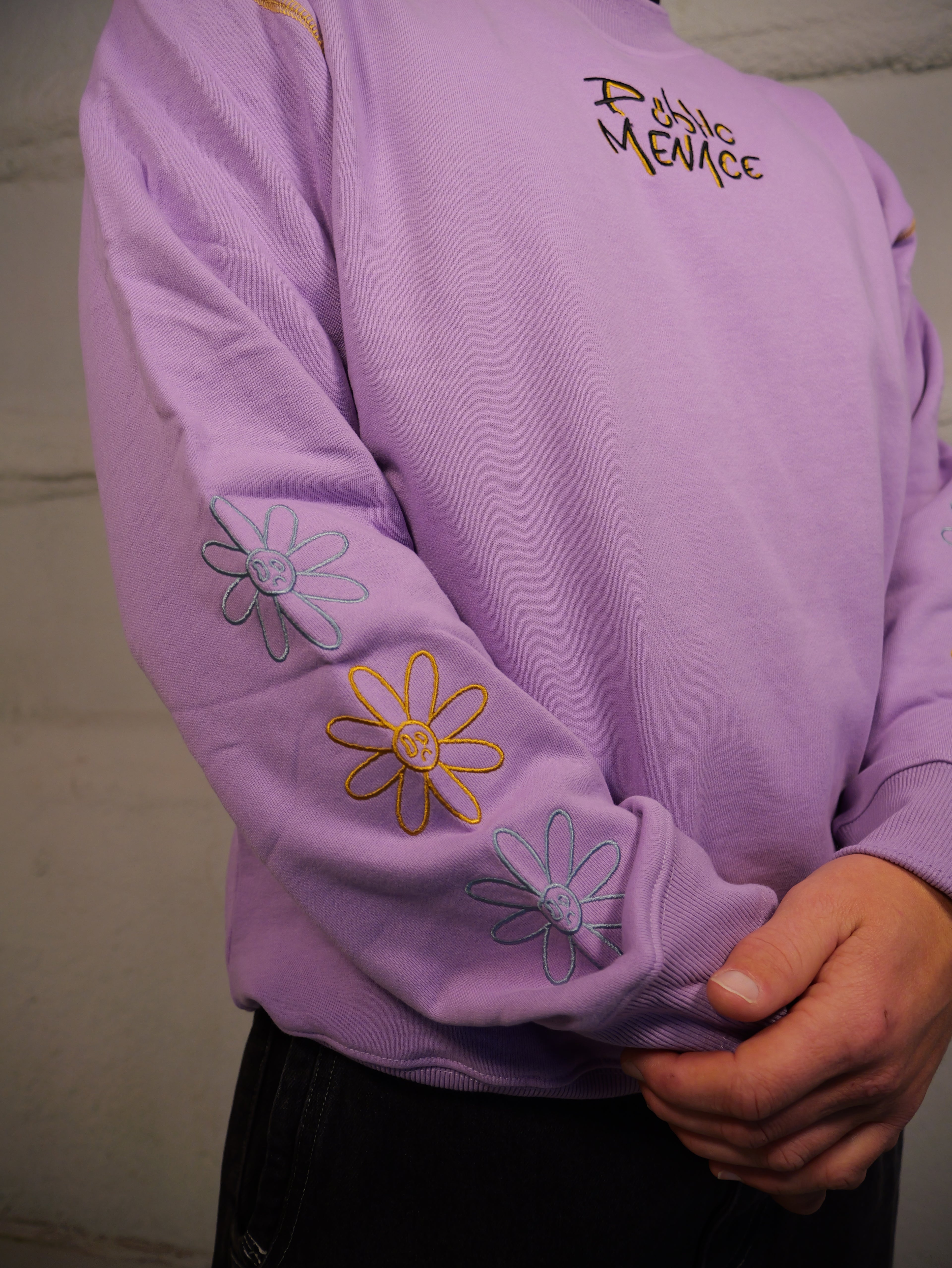 Dazed Embroidered Crewneck